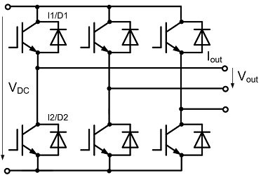 三相桥逆变电路  